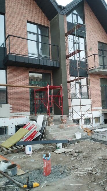 шлифованный бетон: Мокрый фасад — 10