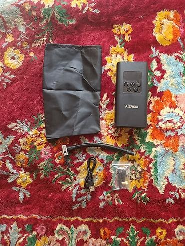 компрессор для шины: 🔹Электрический насос AIERSUI — это компактный и удобный портативный — 1