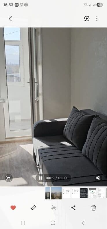 квартира на долгий срок восток 5: 2 комнаты, Агентство недвижимости, Без подселения, С мебелью полностью — 3