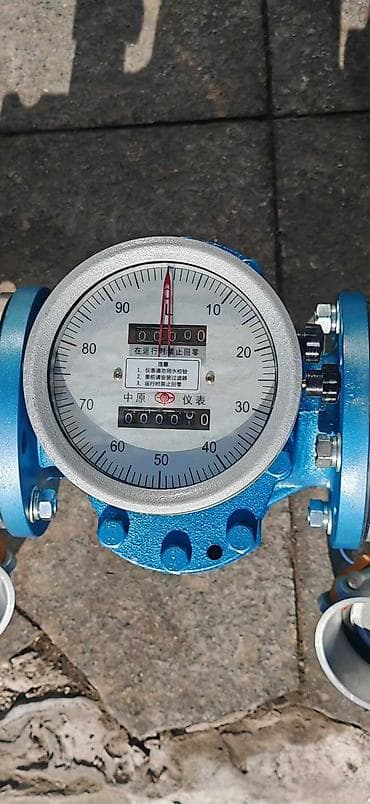Механический счётчик объёма для нефтепродуктов (топливо/дизель/керосин