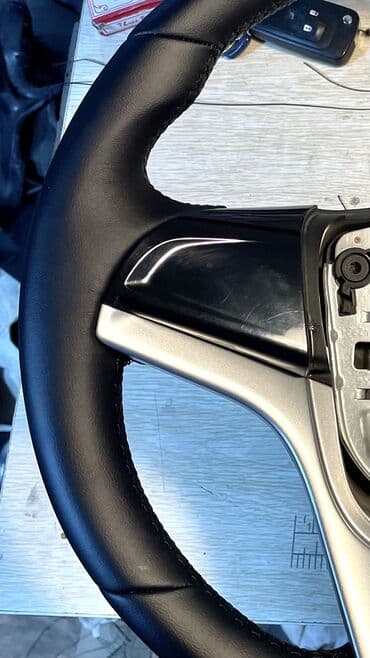 набор инструментов для работы с кожей: Перетяжка руля за 4 часа От 3500сом Перетяжка сидений — 11