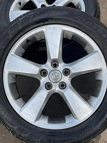 Литые диски Lexus с шинами Yokohama - Комплект: 2 колеса в сборе — 2