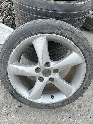 diska 13: Колеса в сборе 215 / 45 / R 17, Зима, Б/у, 1 шт, Легковые, Литые, отверстий - 5 — 1