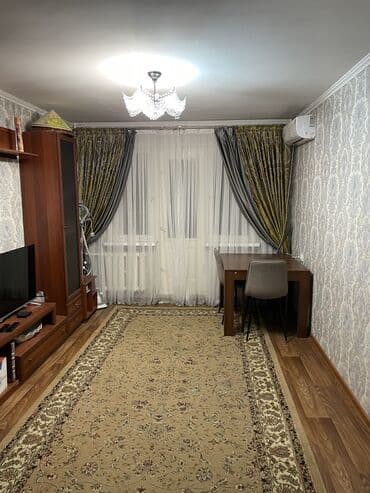 6 микрорайоне в аренду квартиры: 3 комнаты, 55 м², 104 серия, 2 этаж, Косметический ремонт — 15