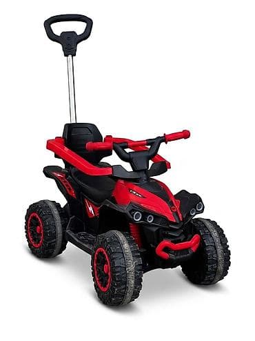 Детский квадроцикл-каталка 2-в-1 с родительской ручкой - Тип