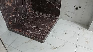 Подготовка стен для укладки, Подготовка стен для грунтовки, Резка плитки | Керамическая плитка, Стеклянная плитка, Зеркальная плитка | Вертикальная укладка, Диагональная укладка, Горизонтальная укладка Больше 6 лет опыта — 7