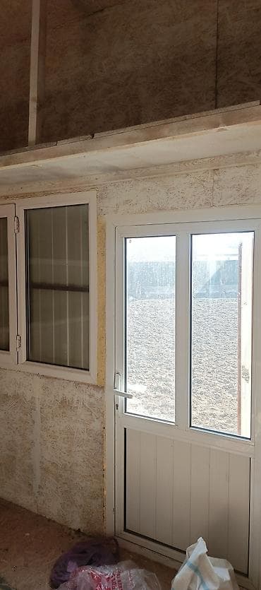 Ички жасалга: ПВХ входная дверь со стеклопакетом - Материал: пластиковый профиль — 1