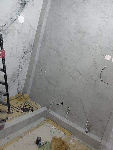 Плиточные работы. Укладка керамогранита и керамической плитки в ванных