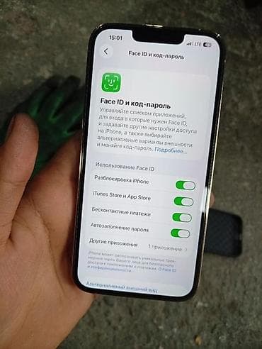 13 pro max graphite: IPhone 13 Pro, 256 ГБ, 77 % — 3