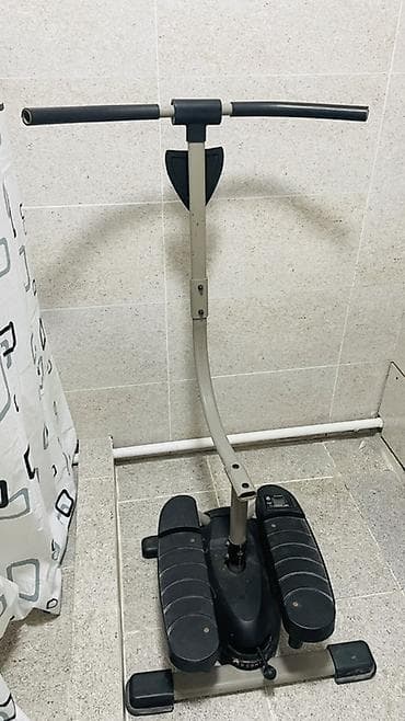 вела тренажор: Стайпер-твистер с поручнем для домашних тренировок - Компактный — 2