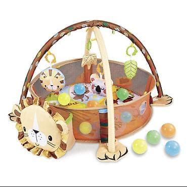 детский манеж купить: Игровой коврик‑манеж с дугами и шариками Ayub — комплект для развития — 3