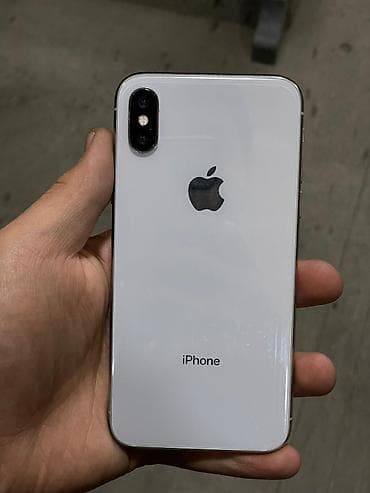 IPhone X, Б/у, 256 ГБ, Белый, 100 %