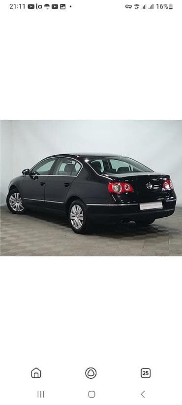 passat b6 салон: Volkswagen Passat: 2008 г., Седан — 7
