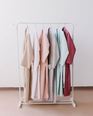 домашние халаты больших размеров: Халат, Вафельное полотно, XS, S, M — 3