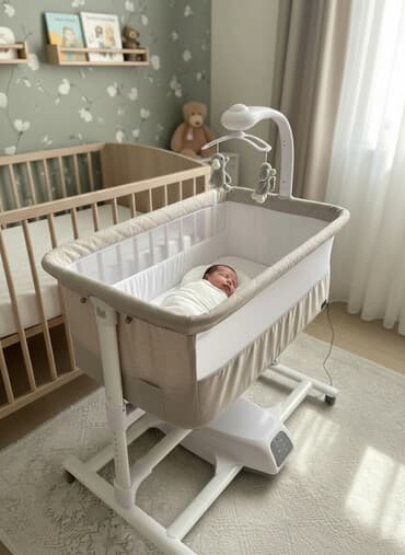 Люлька, Новый, Колыбель, цвет - Бежевый, Самовывоз