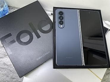 z fold 3: Samsung Galaxy Fold 4, Б/у, 512 ГБ, цвет - Серый, 1 SIM, 2 SIM — 1