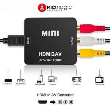 переходник: Переходник конвертер HDMI на Av Hdmi на колокольчики — 2