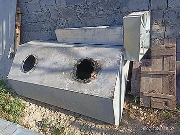 full construction: Вытяжной зонт с воздуховодом из оцинкованной стали для тандыра и печей — 3