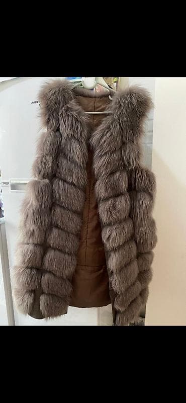 side by side: Продаю жилет натуралка 
Состояние отличное 
Рахмер L -44;46 — 2