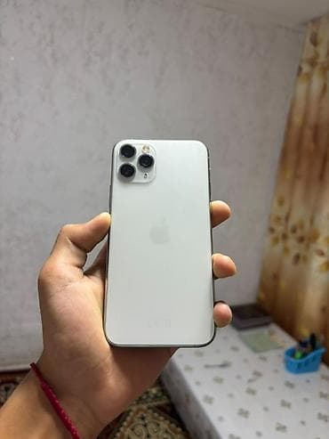 телефон самсунг а: IPhone 11 Pro, 64 ГБ, АКБ73% цвет Silver ПРОДАЮ СРОЧНО!! Торг уместен! — 1