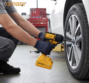 Ударный гайковерт Dingqi JE02001 — это мощный бесщеточный инструмент at lalafo.kg Ударный гайковерт Dingqi JE02001 — это мощный бесщеточный инструмент