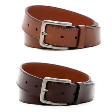 купить ремень кожаный мужской: BOCONI. Кожаный ремень Darius от Boconi выполнен в классическом стиле — 1