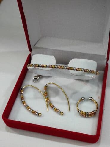 свадебные наборы ручной: Серебряный Набор+ Браслет Дизайн Италия Дорика Для заказа пишите на — 4