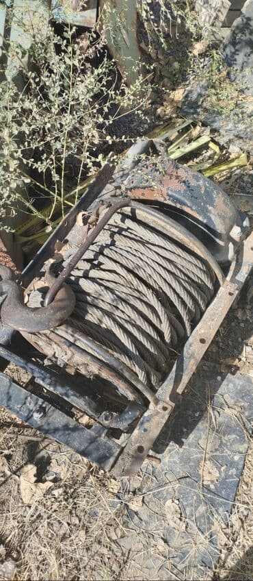 скупка генераторов: Лебёдка тросовая в сборе - Модель: механическая/канатная лебёдка на — 1