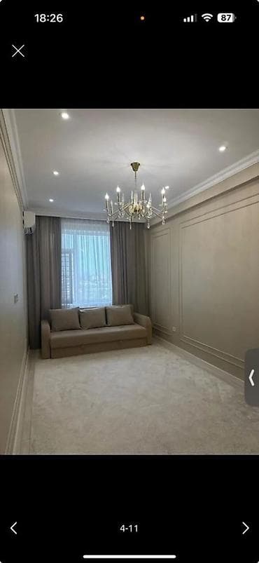 Квартиры: 1 комната, 50 м², Элитка, 6 этаж, Евроремонт — 5