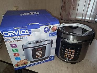 Мультиварка ORVICA ORM-6208, 12 в 1, объем 6 л Особенности и функции
