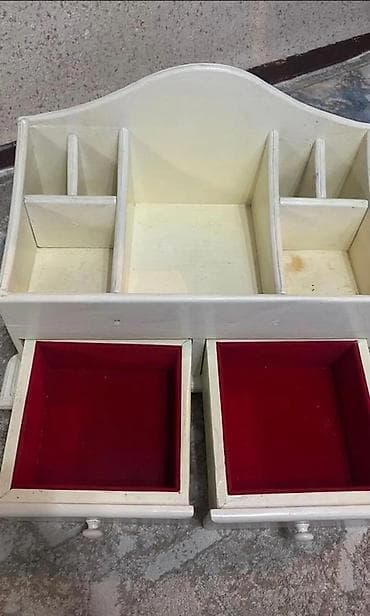 Органайзер из дерева ручной работы размер большой длина 50см ширина