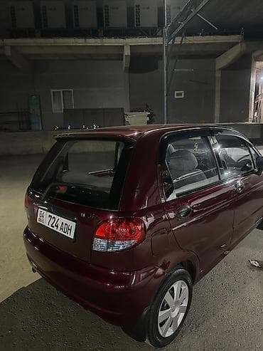 Транспорт: Daewoo Matiz: 2010 г., Кол менен иштөөчү, Бензин, Хетчбек — 1