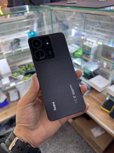 Redmi, Redmi 13C, Б/у, 256 ГБ, цвет - Черный, В рассрочку, 2 SIM