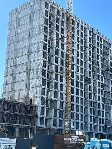batir service: 2 комнаты, 74 м², Элитка, 3 этаж, Готовая ПСО (под самоотделку) — 1