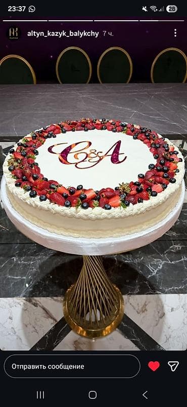 Дом и сад: Авторские торты на заказ - Форматы: одноярусные, многоярусные — 2