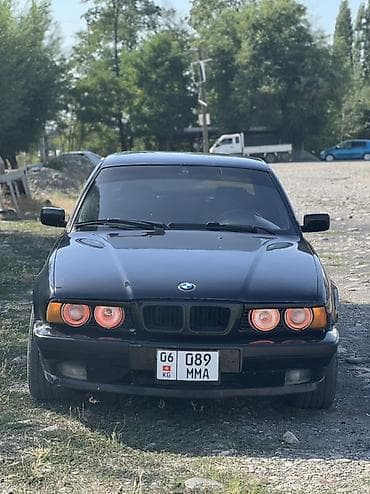 цены на машины в кыргызстане: BMW 5 series: 1994 г., 2 л, Механика, Бензин, Седан — 1
