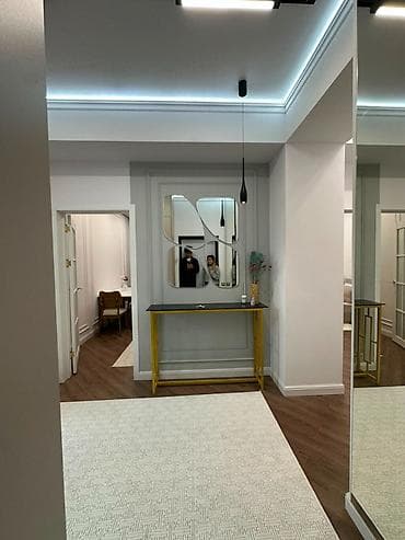 Квартиры: 2 комнаты, 69 м², Асанбай мкр Элитка, 9 этаж, Дизайнерский ремонт — 4
