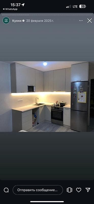 маленькая видеокамера для дома: Кухонные гарнитуры под заказ - Современные проекты: прямые и — 2