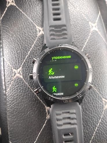 Xiaomi: Карбоновые Смарт-часы с круглым сенсорным дисплеем и силиконовым — 2