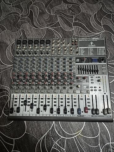 ddj контроллер: Микшерный пульт Behringer Xenyx 1832FX - Аналоговый микшер с — 1