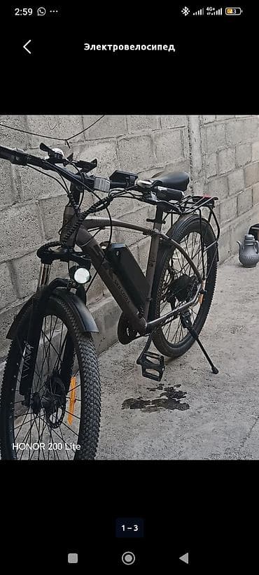 Электрдик велосипеддер, Колдонулган — 1