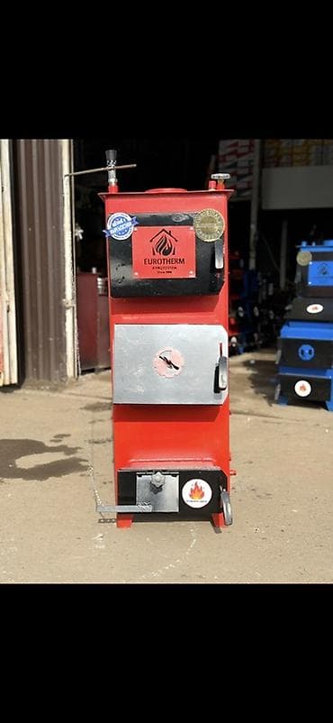 Твердотопливный котёл Для дома, Тип управления: Механический