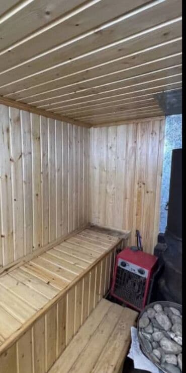 сдаю дом в канте: Уютный 4 комнатный дом - Гостиная: большой угловой диван с мягкими — 9