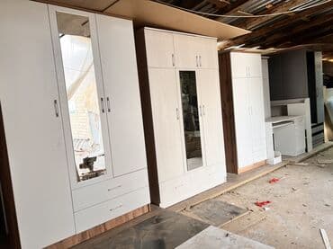 Столдор: Шкаф 130×215 Россиянын ломинантынан жасалган сапаты соонун.Шаар ичине — 4