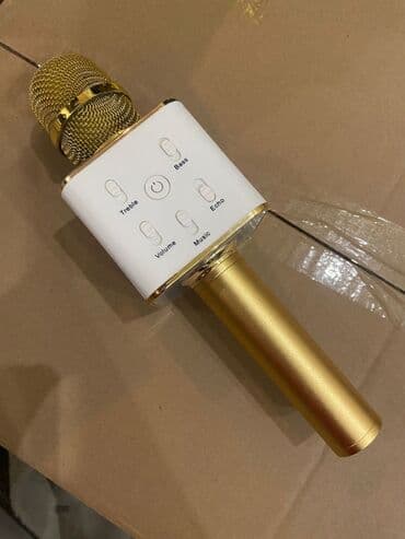 купить микрофон караоке: Микрофон для караоке. Работает от аккумулятора. Новый. Привезен с — 2