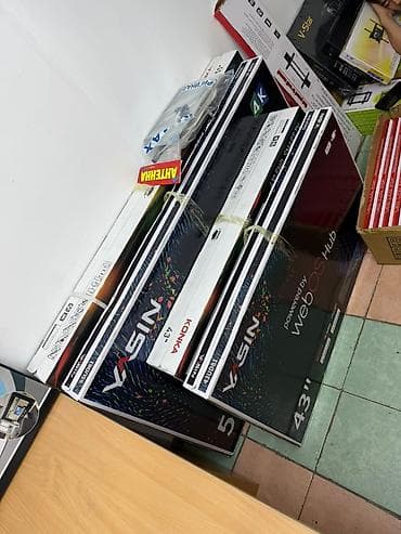 простой: Смарт‑телевизоры KONKA и YASIN на базе webOS Hub Варианты диагоналей — 1