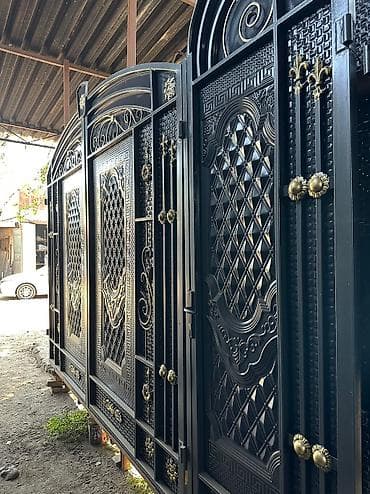 распашные ворота цена: Сварка | Ворота Доставка, Бесплатная смета, Монтаж — 8