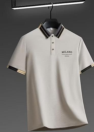 италия итальянское италии: Мужская футболка, M, L, XL, Milano, Новый, цвет - Бежевый — 4