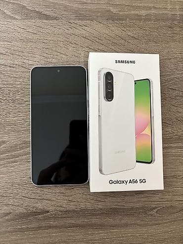 asus sonicmaster core i5: Samsung Galaxy A56 5G, Б/у, 128 ГБ, цвет - Белый, 1 SIM — 1