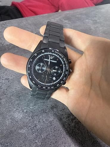 tech flis: Классические часы часы, Armani, Мужские, Б/у — 2